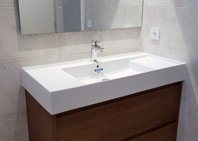 Baño madera