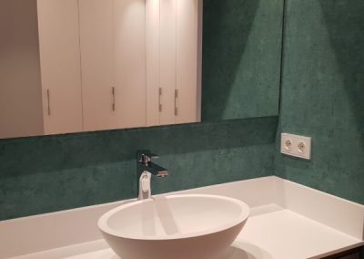 Lavabo sobre encimera
